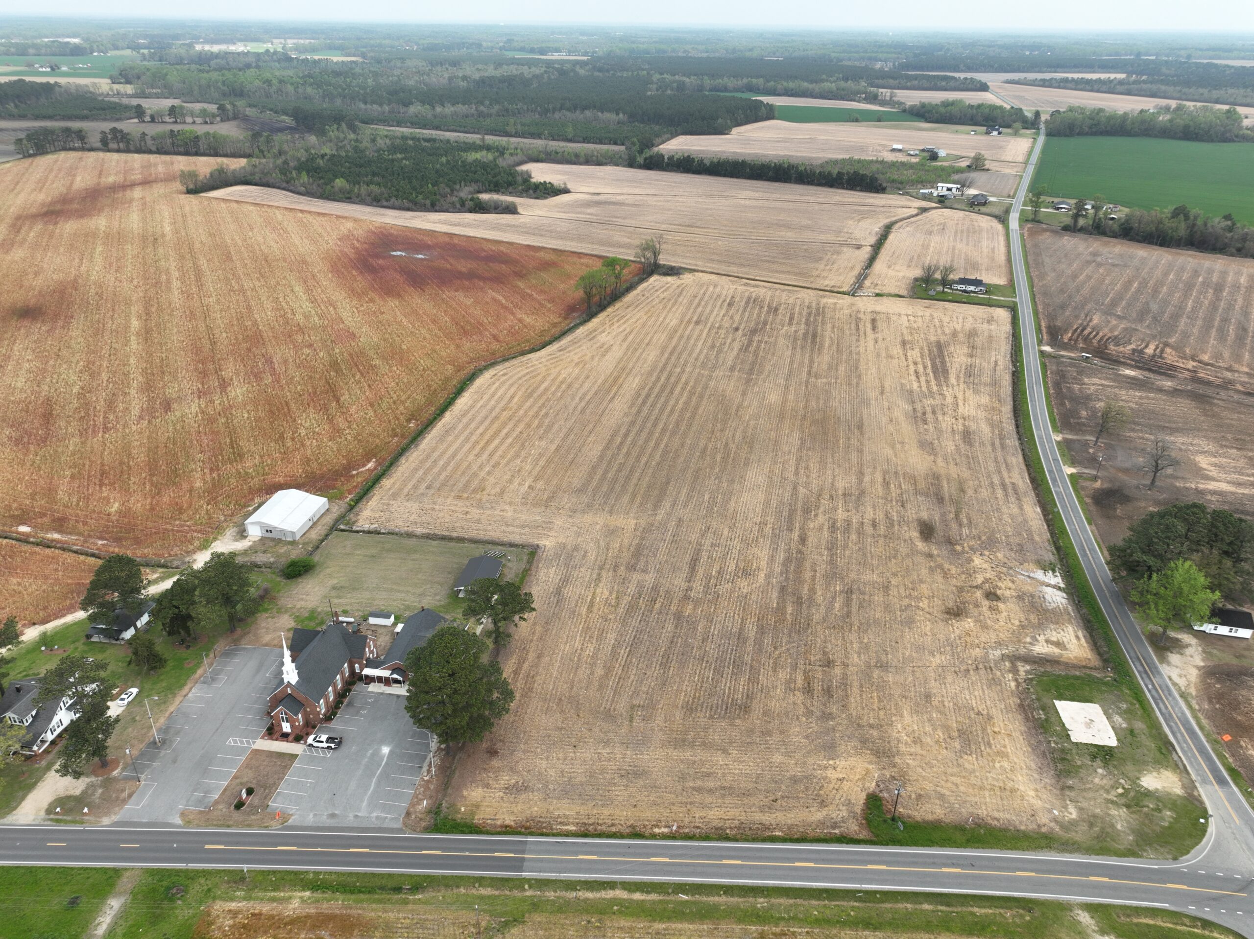 Drone cover image for Eco Terra's mitigation project, Sweet Potato