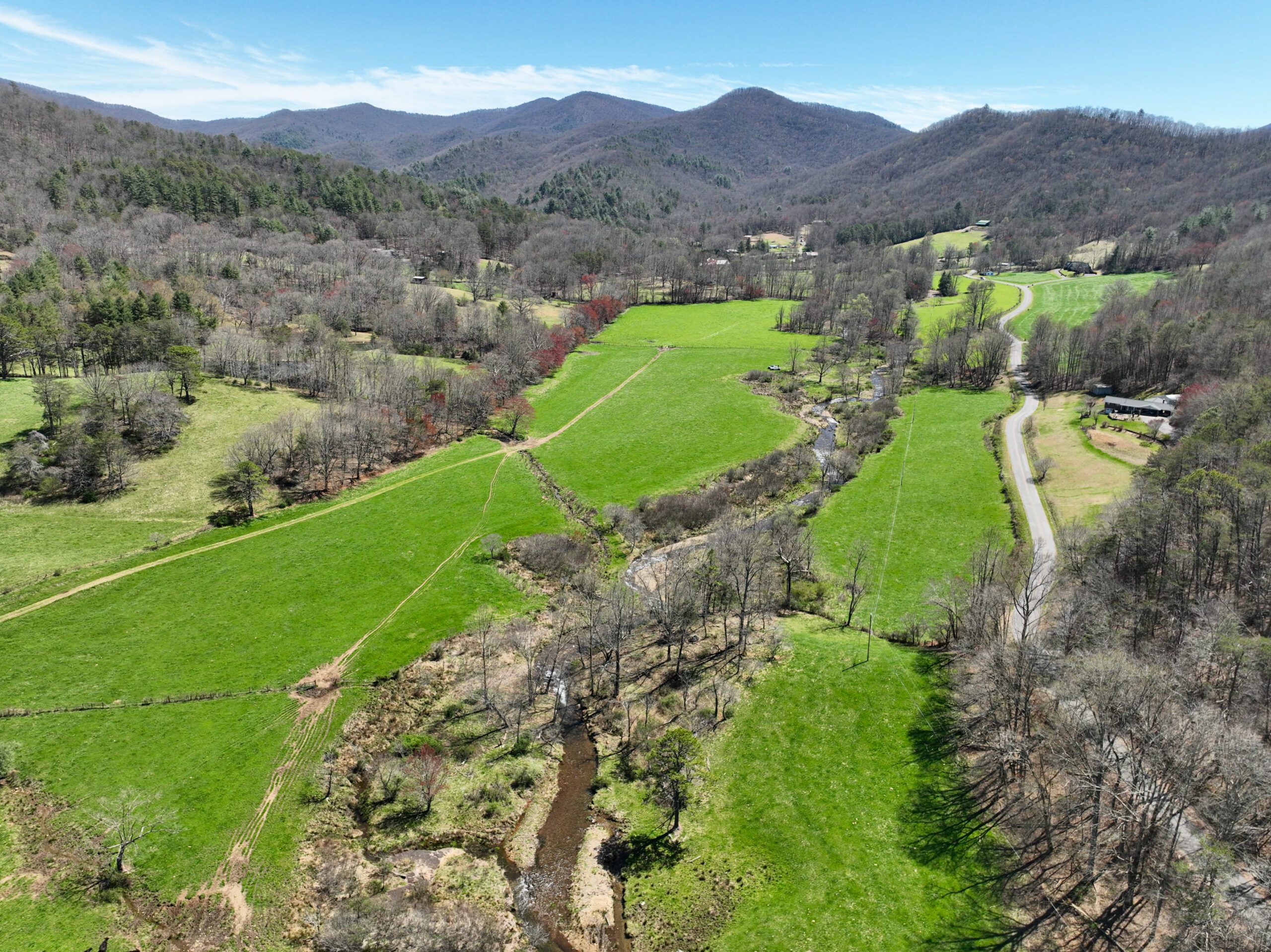 Alternative Overview of Mill Creek in Hiwassee, Georgia by Eco terra