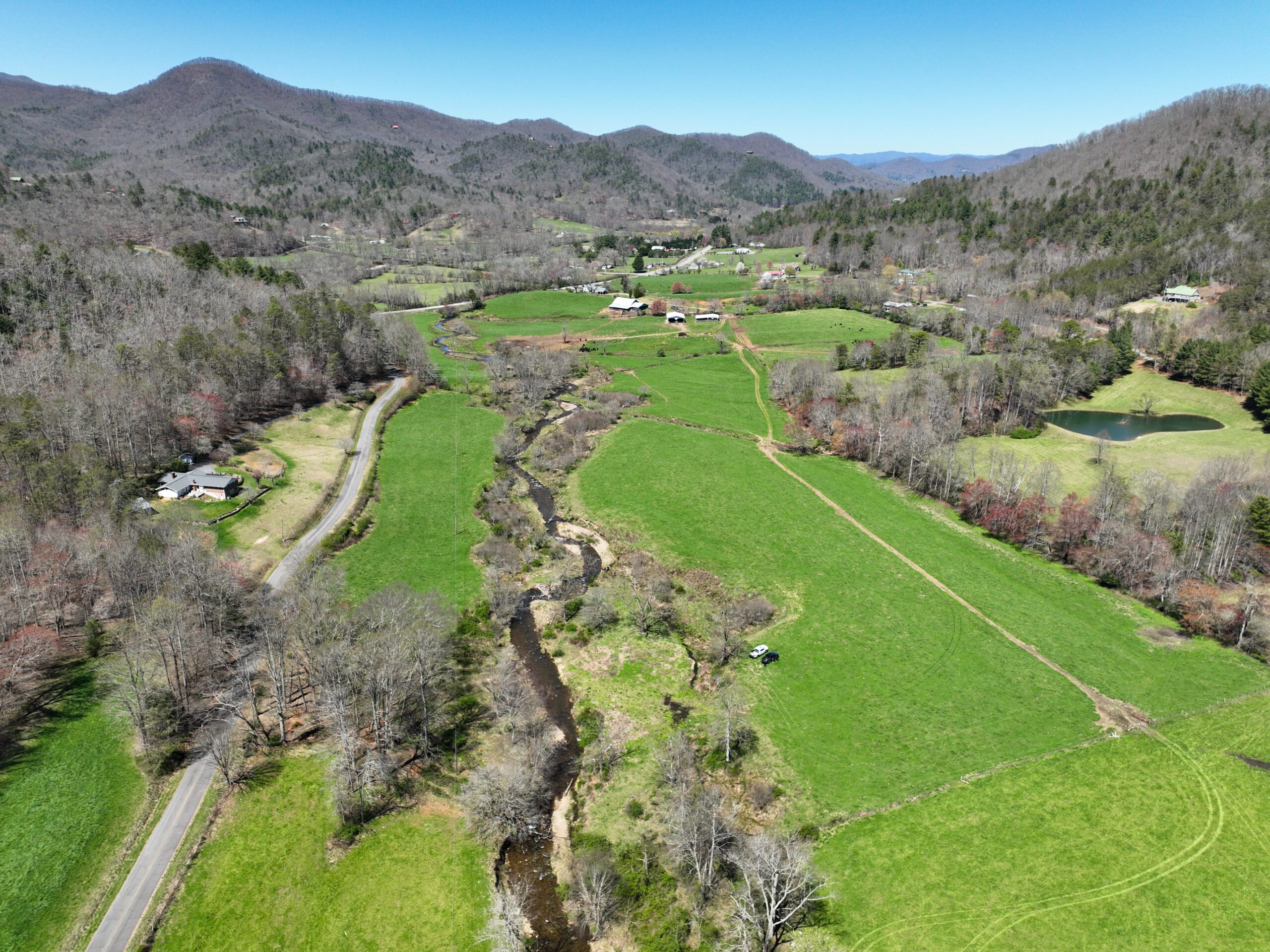 Project overview of Eco Terra's Mill Creek Mitigation Bank project in Hiwassee, Georgia.